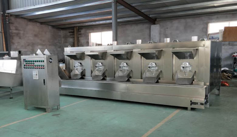 KL-5 commercial peanut roaster machines