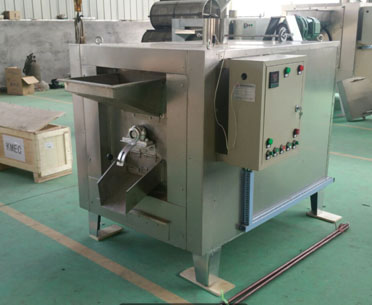 American client ordered KL-1 peanut roasting machine