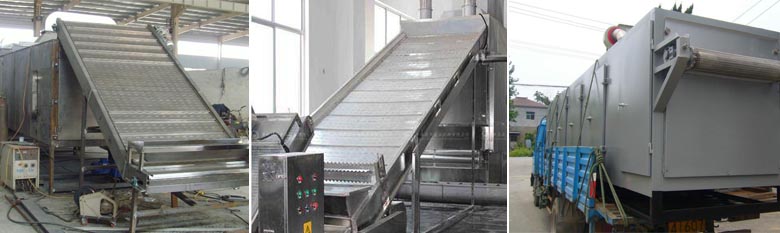 chain plate food drying machine