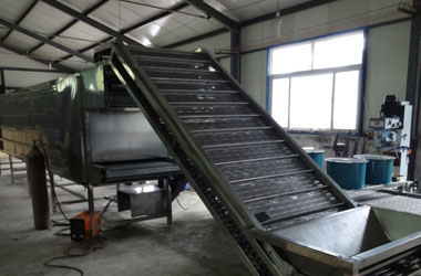 chain plate drying machine