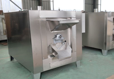 Development of peanut roasting machine in China