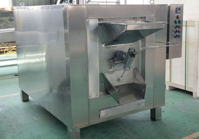 Peanut roaster machine, industrial nut groundnut roaster machine for sale