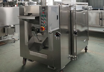 Customer from New Zealand purchased peanut roasting machine