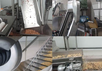 Salted peanut production line, roasted groundnut equipment