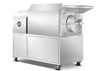 Stainless steel nut roasting machine, groundnut roaster machine