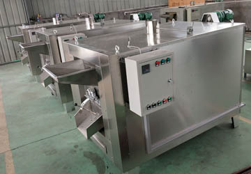 Nut roaster machine, factory price commercial drum nut roasting machine for sale