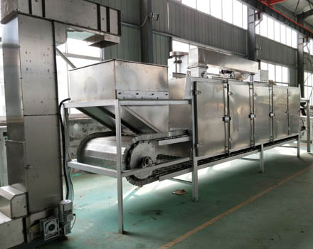 Why can continuous peanut roasting machine realize continuous roasting