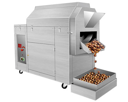 Electric Chestnut Roaster Machine, Drum Rotary Peanuts Roasting Machines for Sale