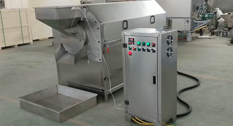 Sunflower seed roaster machine