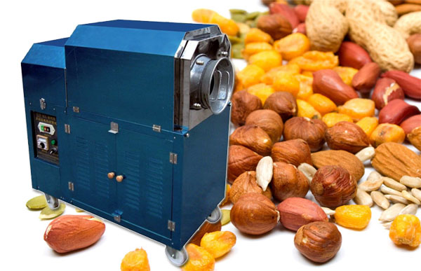 Peanut roasting machine