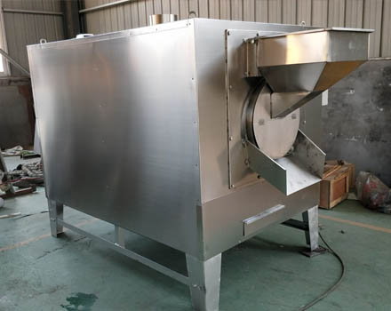Structure and principle of fully automatic peanut roaster machine