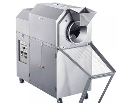 High quality stainless steel peanut roaster machine automatic nut roasting machine