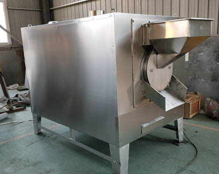 High quality electric peanut nut rotary drum roaster machine price