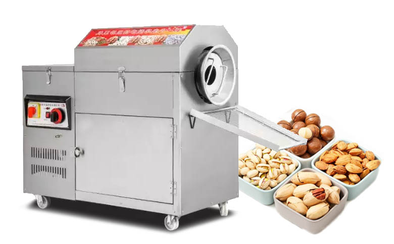 roasting machine for nuts