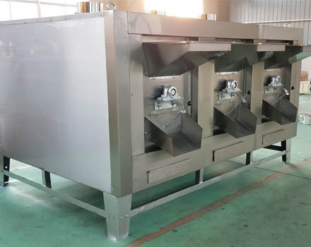 Electric heating peanut roasting machine