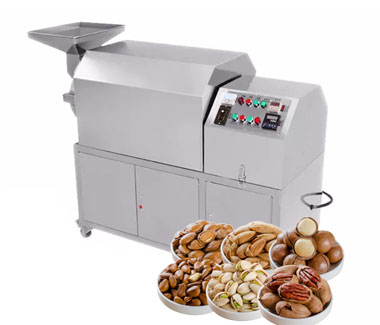 Peanut roasting machine can be adjusted according to different materials