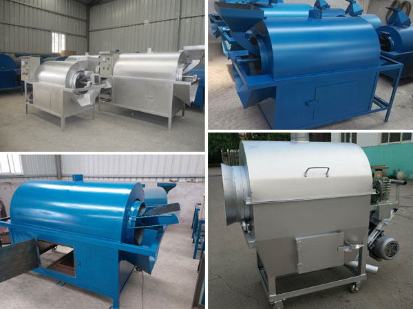 Drum peanut roaster machine Drum peanut roaster machine