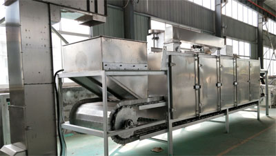 Continuous Nuts Roaster, Roasting Machine