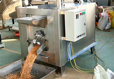 Storage skills of peanut roasting machine