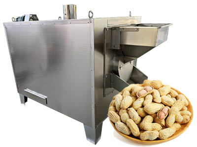 Differences of different sizes of peanuts roasted in peanut roasting machine