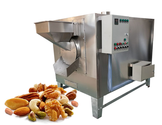 Peanut roasting machine