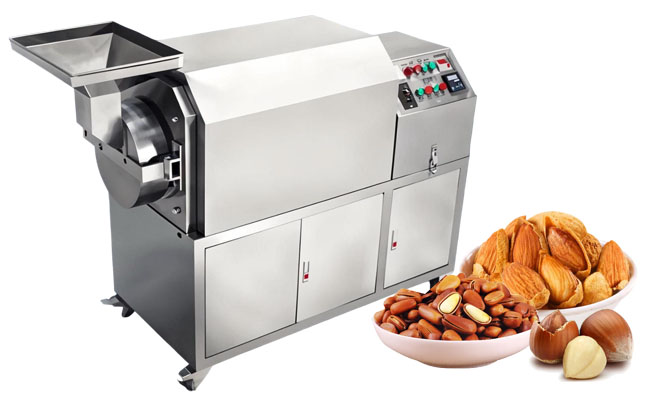 Roasted peanut machine