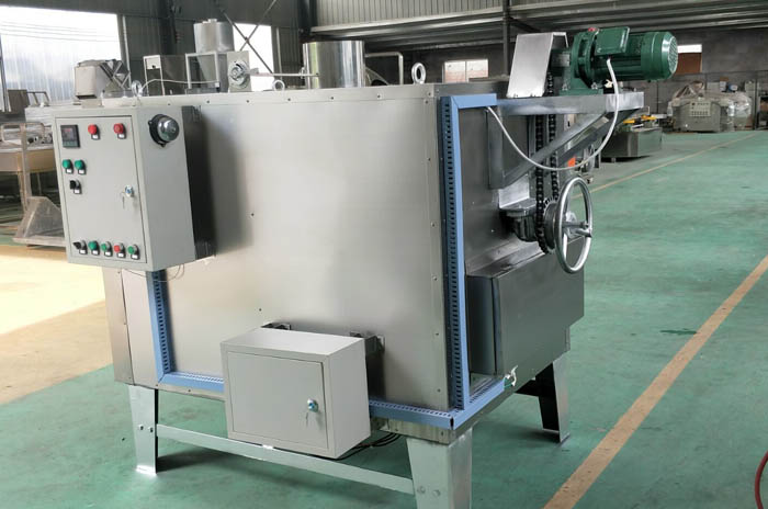 Nut roaster machine