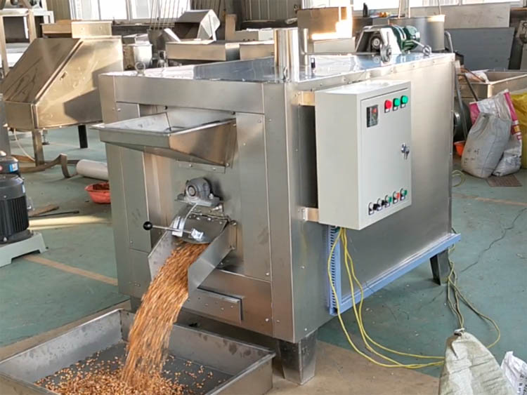 The key to energy saving of peanut roasting machine