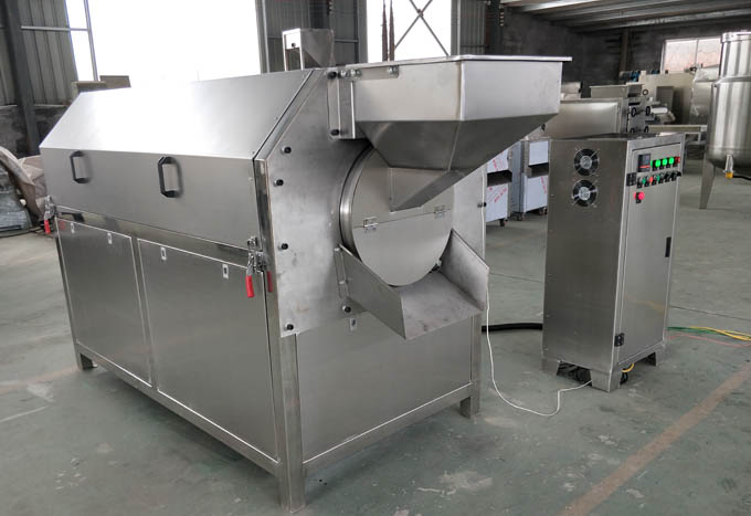 Peanut roasting machine