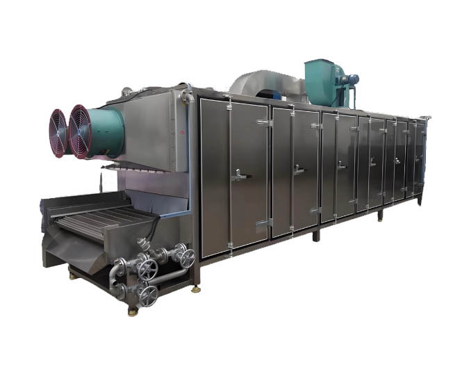 Continuous Belt Type Nut Roaster | Commercial Industrial Nut Roasting Machine