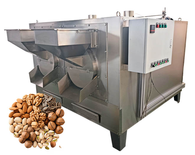 Commercial Drum Nut Roaster