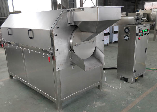 Is the commercial peanut roasting machine suitable for home use?